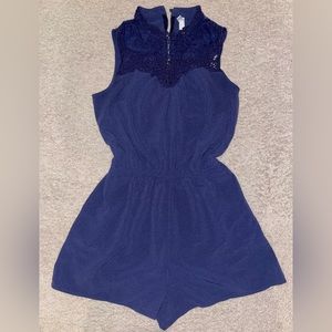 5/$25 Blue romper
